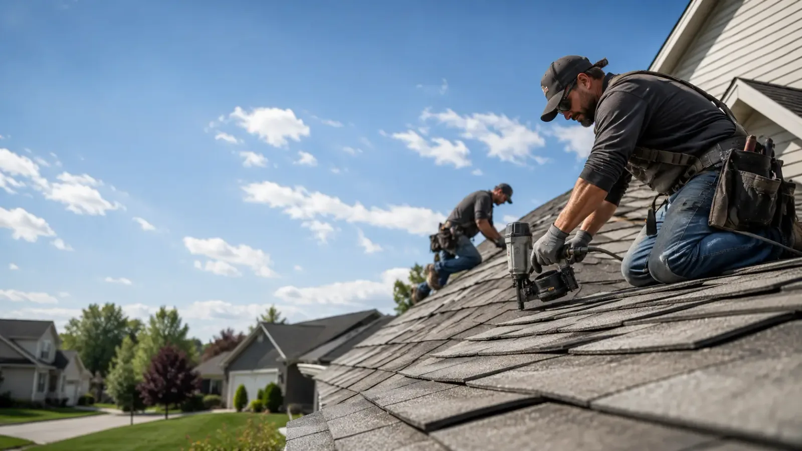 Storm Damage Roof Repair in Harris, MN near me
